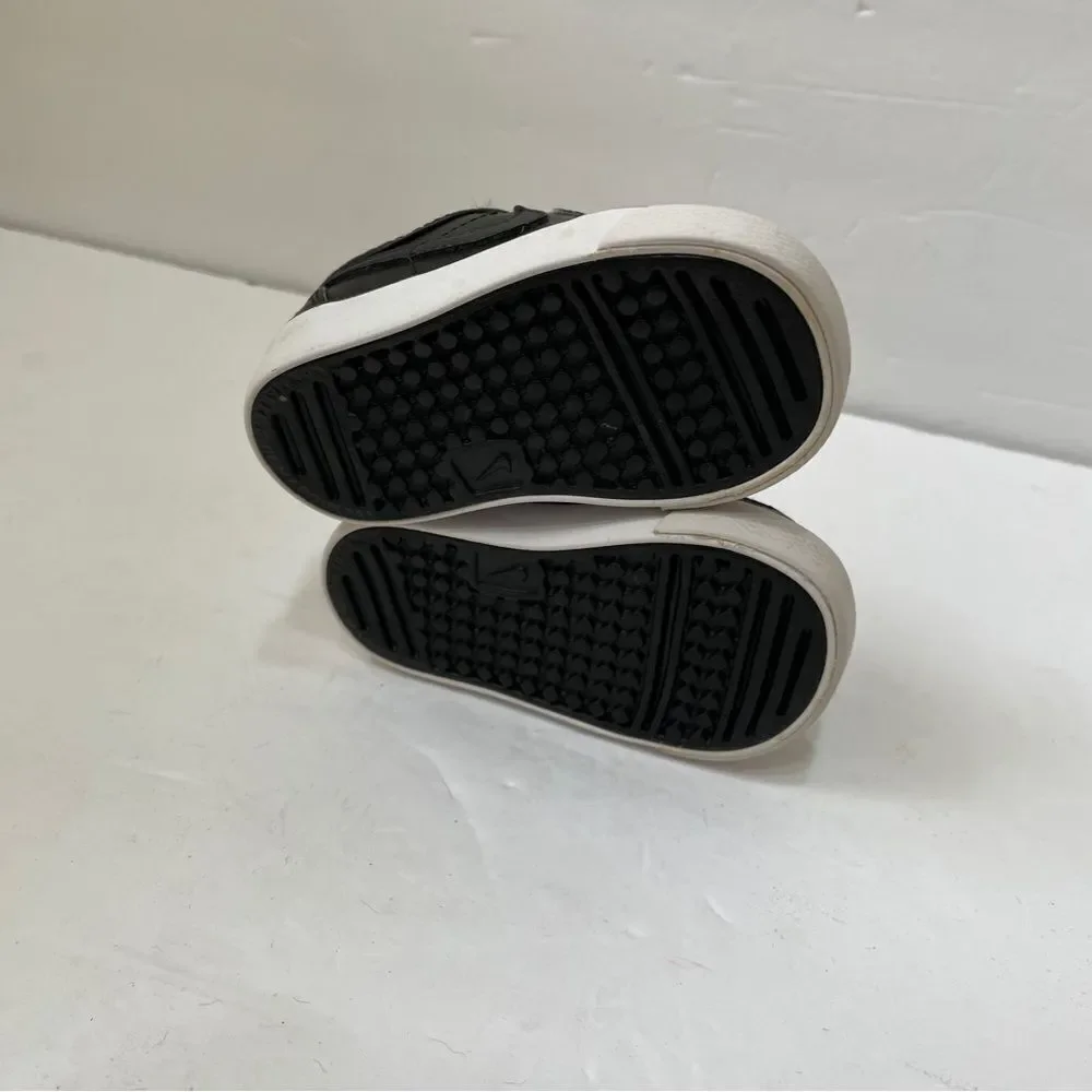 NIKE CAPRI 3‎ BLACK LEATHER SNEAKERS